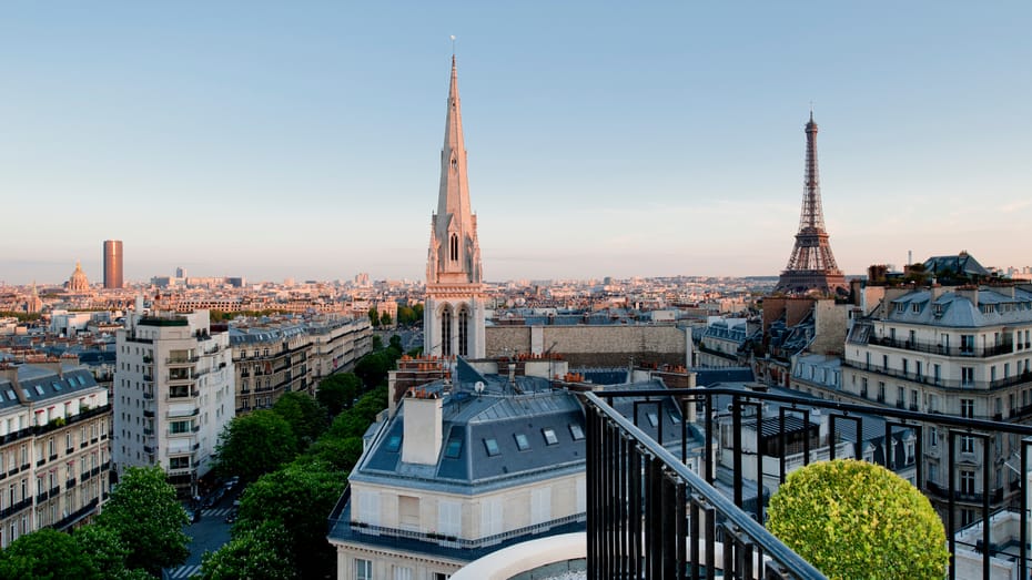 Vista do Four Seasons Paris