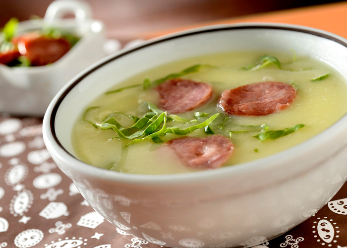 Caldo verde da Dona Deôla (Foto: divulgação) 