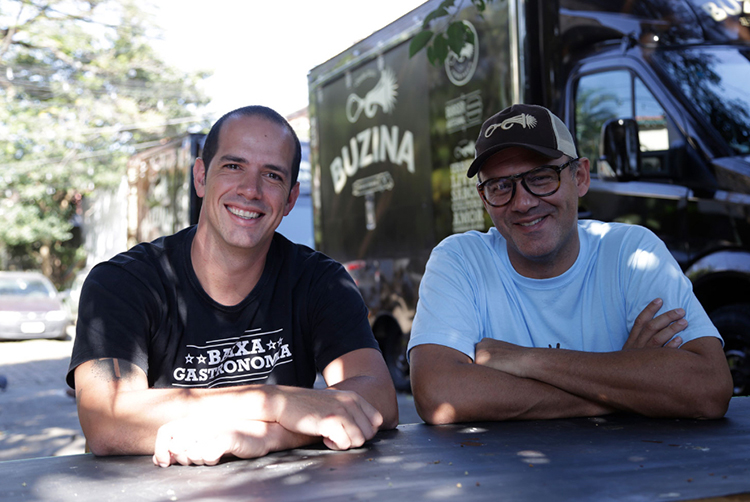 Márcio e Jorge, do Buzina Burger (Foto: divulgação)