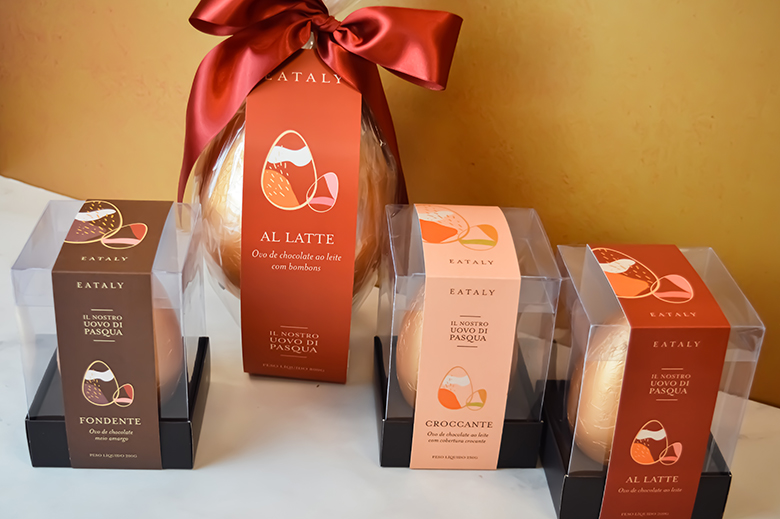 Eataly em parceria com a Gallette Chocolates desenvolve ovos para a Páscoa 2020 (Foto: divulgação)