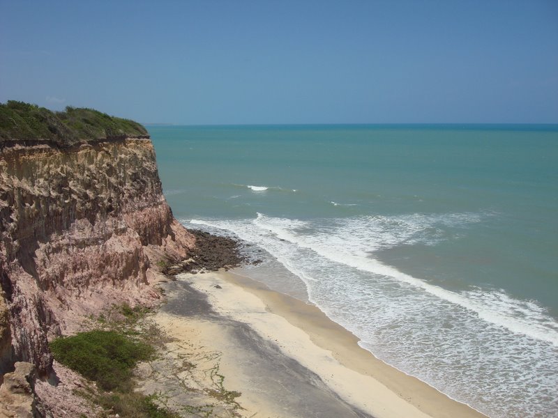 Falésia na Praia de Pipa