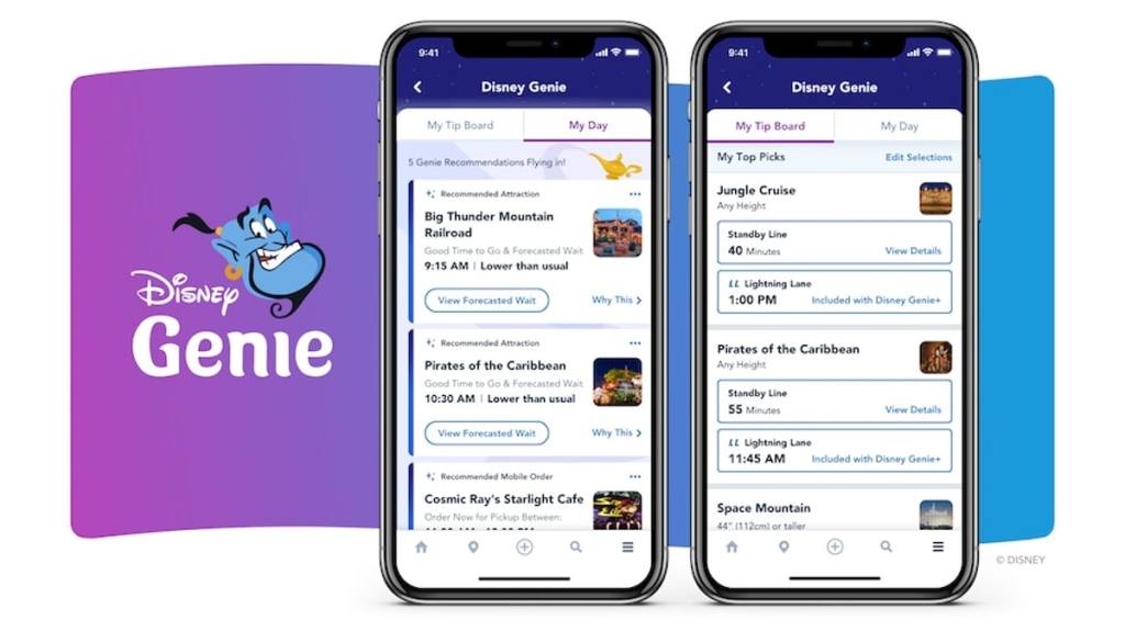 disney genie app