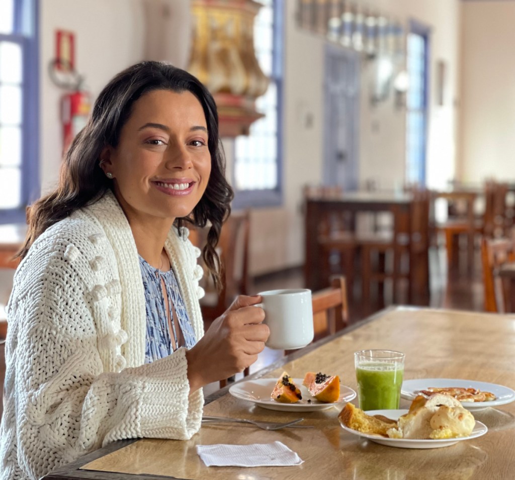 café da manha caraca