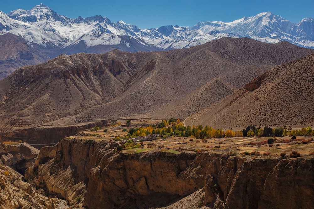 upper mustang vallee trek nepal